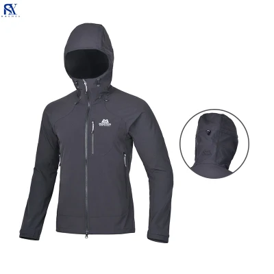 Herren-Jacke mit hohem Spandex-Anteil, winddicht, atmungsaktiv, wasserdicht, leichte Regenjacke für den Außenbereich